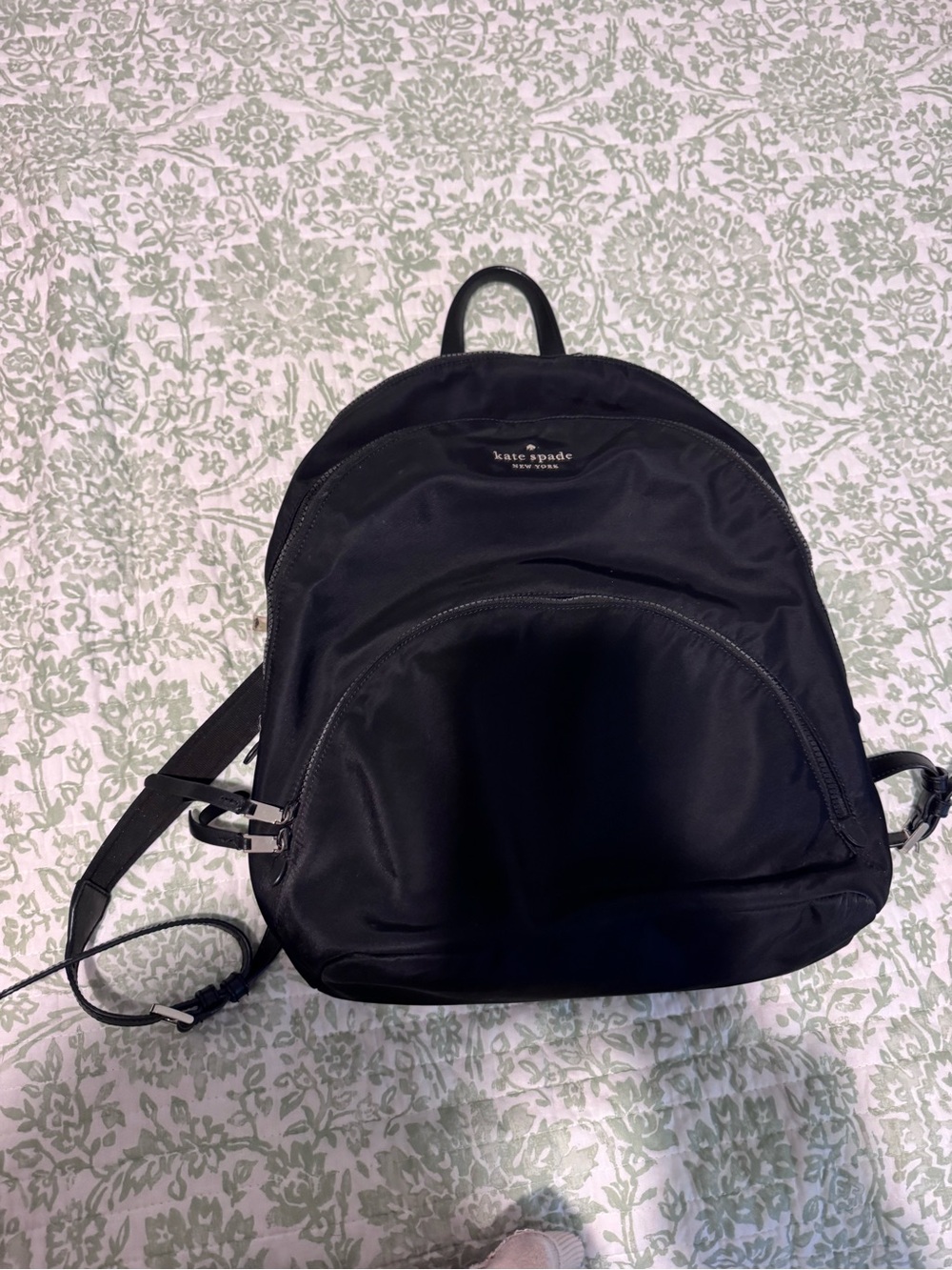 kate spade Black Nylon Backpack